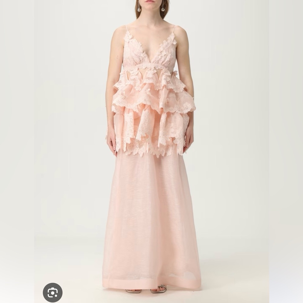 Zimmermann Crush Tiered Lace Dress - NWT- AU3/US10 - Picture 3 of 10